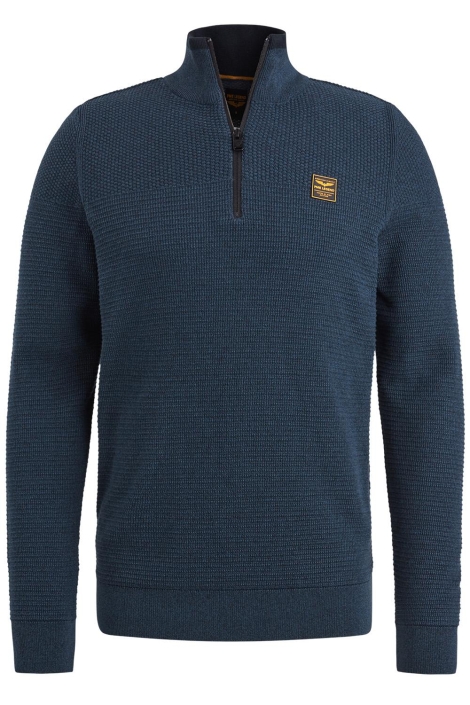 PME legend half zip collar cotton mouline